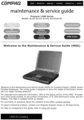 Thumbnail Service Manual Compaq Presario 1200Xl101 127