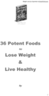 Thumbnail 36 Potent Foods to Lose Weight Thumbnail 36 Potent Foods to Lose Weight