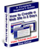 Create your own Web site in 5 days!