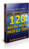 Thumbnail 120 Social Media Profile Tips eBook + PLR