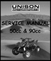 Thumbnail 2007 Unison RedCat 50 90cc Service Manual