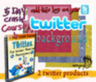 Thumbnail twitter crash course and twitter background