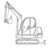 Thumbnail Gehl 193-223 Compact Excavator Illustrated Master Parts List Manual Instant Download! 