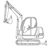 Thumbnail Gehl 193 & 223 Compact Excavator Illustrated Master Parts List Manual Instant Download! (Form No. ：909827 )