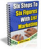 Thumbnail Six Steps To Six Figures + 25 FREE Reports ( Bargain Hunter Warehouse )