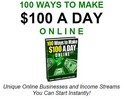 Thumbnail 100 Ways To Make One Hundred Dollars Online
