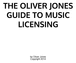Thumbnail Oliver Jones Guide to Music Licensing - ebook PLR rights!