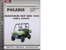 Thumbnail Polaris Ranger XP HD 700 4x4 2009 Factory Service Repair Manual Download Thumbnail Polaris Ranger XP HD 700 4x4 2009 Factory Service Repair Manual Download