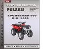 Thumbnail Polaris Sportsman 500 HO 500 EFI X2 500 EFI Touring 500 EFI 2009 ATV Factory Service Repair Manual Download Thumbnail Polaris Sportsman 500 HO 500 EFI X2 500 EFI Touring 500 EFI 2009 ATV Factory Service Repair Manual Download