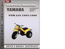 Thumbnail Yamaha YTM 225 1983-1986 Factory Service Repair Manual Download