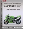 Thumbnail Kawasaki ZX9R 1998 1999 2000 Factory Service Repair Manual Download