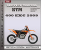 Thumbnail KTM 400 EXC 2009 Factory Service Repair Manual Download