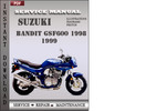 Thumbnail Suzuki Bandit GSF600 1998 1999 Factory Service Repair Manual Download