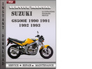 Thumbnail Suzuki GS500E 1990 1991 1992 1993 Factory Service Repair Manual Download Thumbnail Suzuki GS500E 1990 1991 1992 1993 Factory Service Repair Manual Download