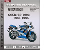 Thumbnail Suzuki GSXR750 1993 1994 1995 Factory Service Repair Manual Download
