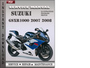 Thumbnail Suzuki GSXR1000 2007 2008 Factory Service Repair Manual Download