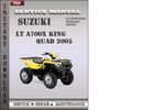 Thumbnail Suzuki LT A700X King Quad 2005 Factory Service Repair Manual Download Thumbnail Suzuki LT A700X King Quad 2005 Factory Service Repair Manual Download