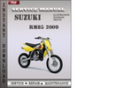 Thumbnail Suzuki RM85 2009 Factory Service Repair Manual Download