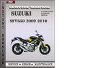 Thumbnail Suzuki SFV650 2009 2010 Factory Service Repair Manual Download