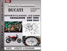 Thumbnail Ducati Sportclassic GT1000 2007 2008 2009 2010 Parts Manual Catalog PDF Download