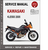 Thumbnail Kawasaki KLE500 2005 Service Repair Manual PDF