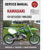 Thumbnail Kawasaki KX125 KX250 1999-2002 Service Repair Manual PDF Thumbnail Kawasaki KX125 KX250 1999-2002 Service Repair Manual PDF