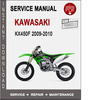 Thumbnail Kawasaki KX450F 2009-2010 Service Repair Manual PDF Thumbnail Kawasaki KX450F 2009-2010 Service Repair Manual PDF