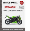 Thumbnail Kawasaki Ninja ZX6R (ZX600) 2009-2012 Service Repair Manual 