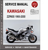 Thumbnail Kawasaki ZZR600 1993-2000 Service Repair Manual PDF