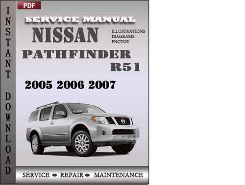 2005 Nissan pathfinder service and maintenance guide #1