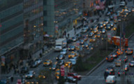 Thumbnail Evening traffic on Park Avenue, NYC