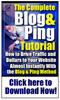 Thumbnail The Complete Blog & Ping Tutorial
