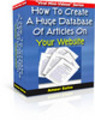 Thumbnail How To Create A Huge Database Of Articles On Your Website  