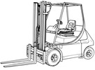 Thumbnail Linde Forklift Trucks 335 series  E14, E16, E16C, E16P, E18P, E20P Operating Instruction (User Manual)