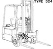 Thumbnail Linde Electric Forklift Truck Type 324: E12, E15, E15S, E16S Service Training Manual