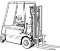 Thumbnail Linde Electric Forklift Truck  325 Series: E20, E25, E30 Service Training Manual