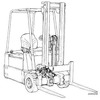 Thumbnail Linde Electric Lift Truck 324-02 Series with LDC: E12, E15, E16 Service Training Manual