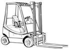 Thumbnail Linde Forklift Truck H350-03 Series with Diesel Engine: H12, H16, H18, H20 Operating Manual (User Manual)