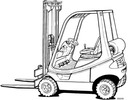 Thumbnail Linde LPG Forklift Truck 350-02 Series: H12, H16, H18 Operating Manual (User Manual)