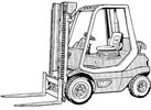 Thumbnail Linde IC-Engined Forklift Truck 351-02 Series: H20, H25 Service Training Manual