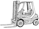 Thumbnail Linde Diesel Forklift Truck 351-02 Series  H20, H25, H30 Service Training Manual
