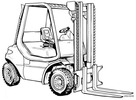 Thumbnail Linde Diesel Forklift Truck 352-03 Series: H35, H40, H45 Operating Manual (User Manual) Thumbnail Linde Diesel Forklift Truck 352-03 Series: H35, H40, H45 Operating Manual (User Manual)