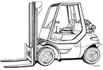 Thumbnail Linde LPG Forklift Truck 352-04 Series: H35, H40, H45 Operating Manual (User manual) Thumbnail Linde LPG Forklift Truck 352-04 Series: H35, H40, H45 Operating Manual (User manual)
