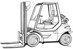Thumbnail Linde LPG Forklift Truck 352 Series: H35, H40, H45 Operating Manual (User Manual) Thumbnail Linde LPG Forklift Truck 352 Series: H35, H40, H45 Operating Manual (User Manual)