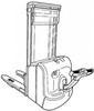 Thumbnail Linde Pallet Stacker Type 372-01: L14 , L14AP, L16 , L16AP SN from M03000 Operating Instructions (User Manual)