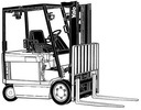 Thumbnail Yale Forklift Truck Type RG, ZG (E108): ERC040, ERC050, ERC060, ERC065 Workshop Manual