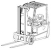 Thumbnail Jungheinrich Electric Fork Truck EFG-DFac Series: 13, 15, 16, 16L, 18, 18L, 20 (03.2002-01.2004) Operating and Maintenance Instructions