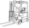 Thumbnail Yale Electric Forklift Truck Type A839: ERC070HG, ERC080HG, ERC100HG, ERC120HG Workshop Service Manual