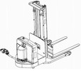 Thumbnail Yale Pallet Stacker: C819, C820, C821 Series: MCW025, MCW030, MCW040, MRW020, MRW030, MSW030, MSW040 Workshop Service Manual