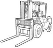 Thumbnail Toyota Diesel Forklift Truck 7FD35, 7FD40, 7FDK40, 7FD45, 7FDA50 Workshop Service Manual